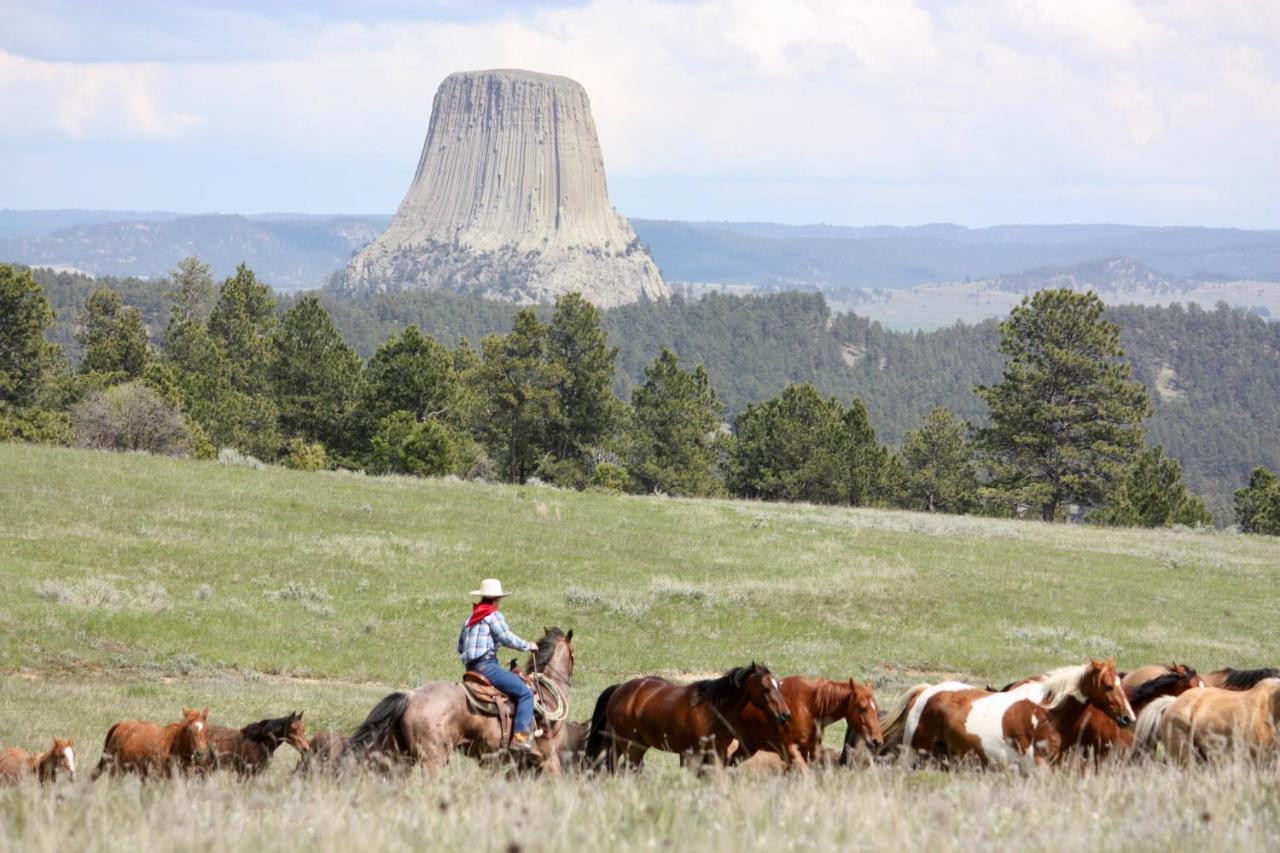 Вилла Lake Guest Ranch Devils Tower Экстерьер фото